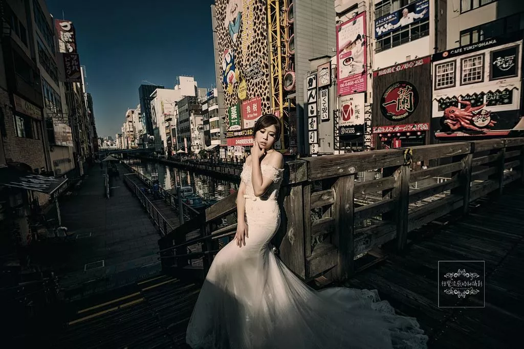 海外婚紗日本大阪道頓崛攝影景點,關西大阪府推薦婚紗拍攝點,視覺流感-婚紗攝影海外婚紗日本大阪道頓崛攝影景點|關西大阪府推薦拍攝點