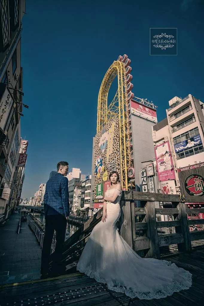 海外婚紗日本大阪道頓崛攝影景點,關西大阪府推薦婚紗拍攝點,視覺流感-婚紗攝影海外婚紗日本大阪道頓崛攝影景點|關西大阪府推薦拍攝點