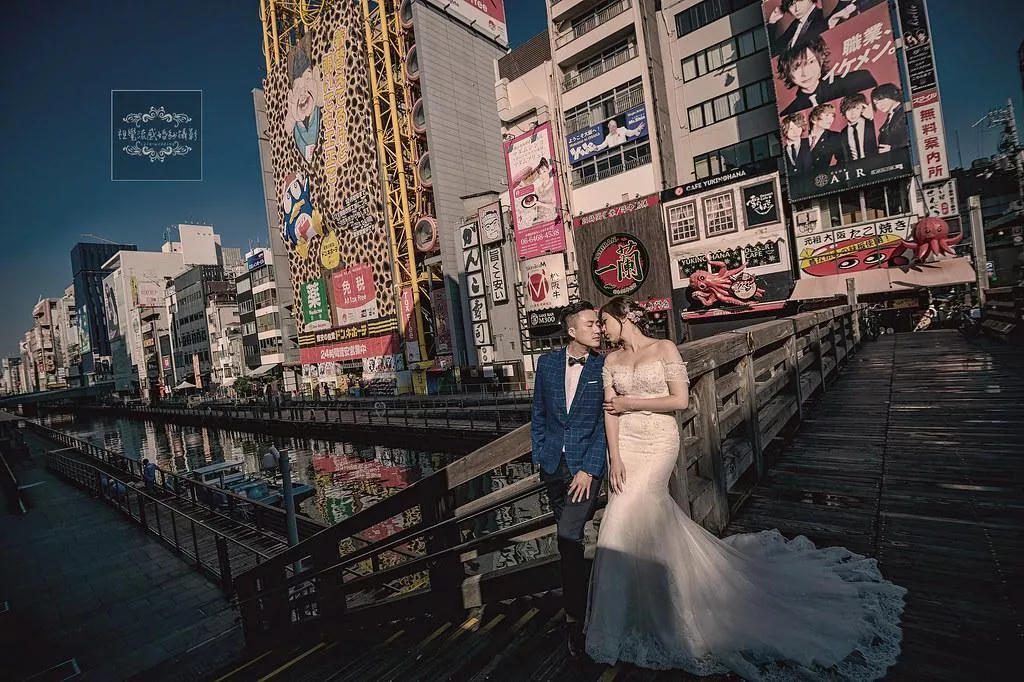 海外婚紗日本大阪道頓崛攝影景點,關西大阪府推薦婚紗拍攝點,視覺流感-婚紗攝影海外婚紗日本大阪道頓崛攝影景點|關西大阪府推薦拍攝點