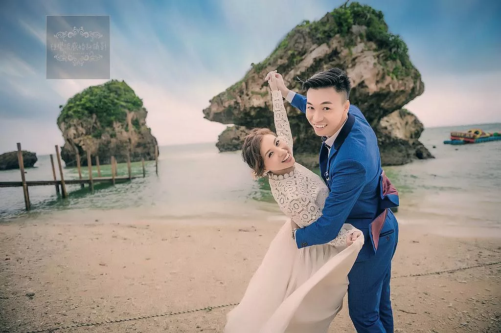 海外婚紗攝影,中和視覺流感,日本琉球沖繩新原海灘拍婚紗-海外婚紗攝影|日本琉球|沖繩新原海灘MibaruBeach