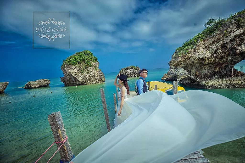 海外婚紗攝影,中和視覺流感,日本琉球沖繩新原海灘拍婚紗-海外婚紗攝影|日本琉球|沖繩新原海灘MibaruBeach