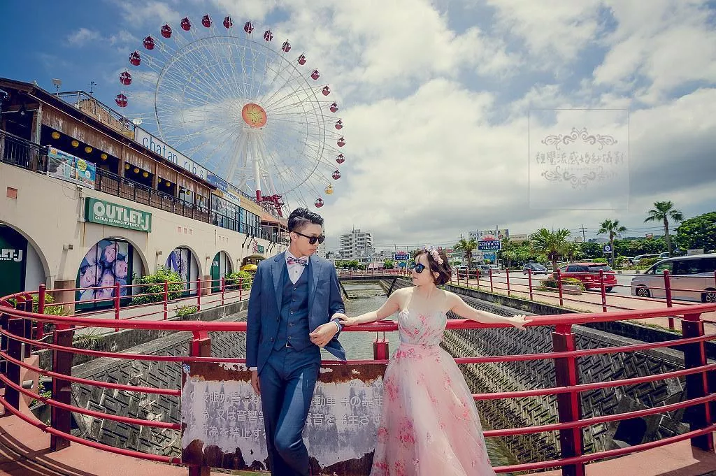 中和推薦視覺流感海外婚紗|日本沖繩自助攝影|美國村拍婚紗-海外婚紗|日本沖繩攝影|自助旅拍美國村|推薦