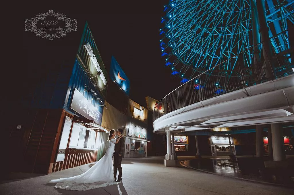 台中婚紗|三井MITSUIOUTLETPARK台中港|海景摩天輪-台中婚紗|三井MITSUIOUTLETPARK台中港|海景摩天輪