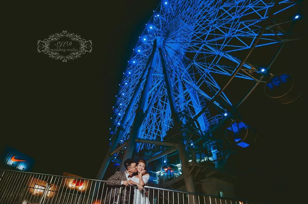 台中婚紗|三井MITSUIOUTLETPARK台中港|海景摩天輪-台中婚紗|三井MITSUIOUTLETPARK台中港|海景摩天輪