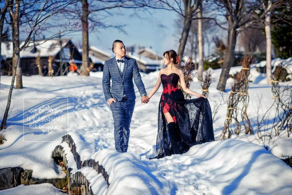 視覺流感海外婚紗攝影推薦,日本北海道拍婚紗,開拓之村雪國雪地雪景旅拍-海外婚紗攝影|日本北海道|開拓之村雪國雪地雪景