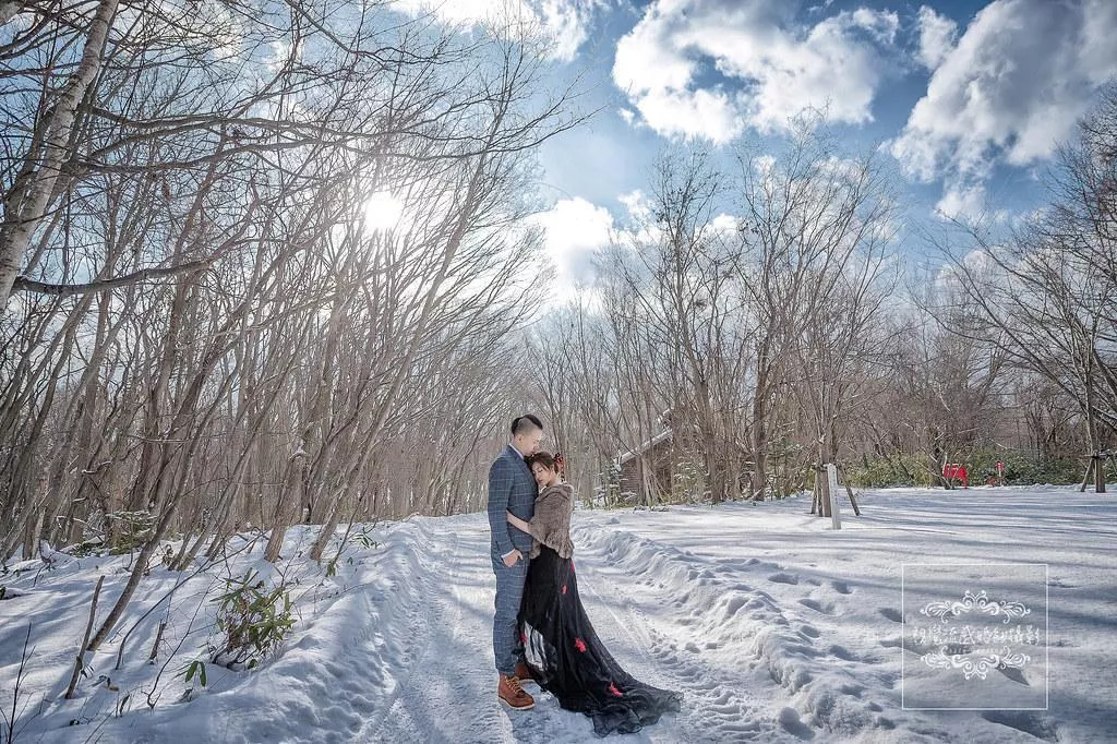視覺流感海外婚紗攝影推薦,日本北海道拍婚紗,開拓之村雪國雪地雪景旅拍-海外婚紗攝影|日本北海道|開拓之村雪國雪地雪景