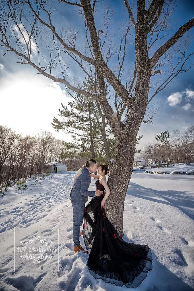 視覺流感海外婚紗攝影推薦,日本北海道拍婚紗,開拓之村雪國雪地雪景旅拍-海外婚紗攝影|日本北海道|開拓之村雪國雪地雪景