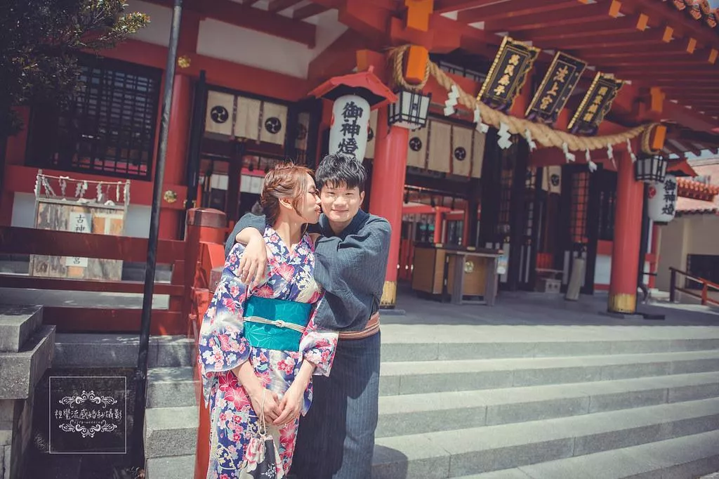 視覺流感日本海外婚紗,沖繩波上宮旅拍,日本神社拍婚紗-日本海外婚紗|沖繩波上宮|神社拍婚紗