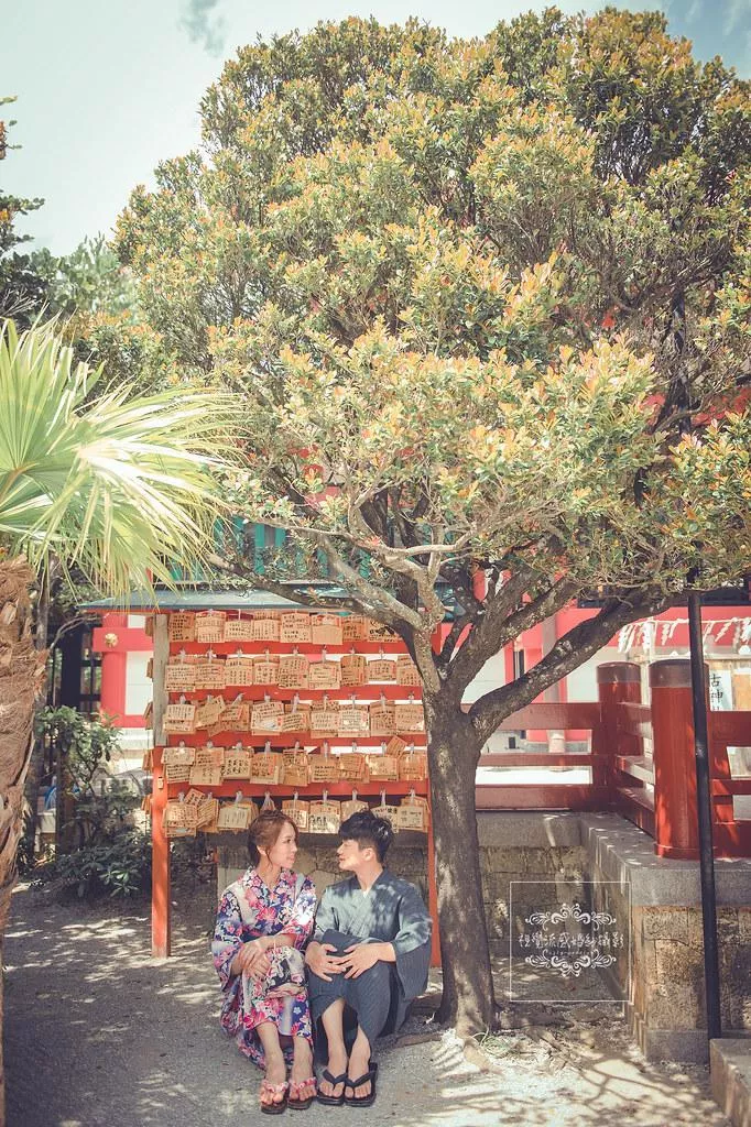 視覺流感日本海外婚紗,沖繩波上宮旅拍,日本神社拍婚紗-日本海外婚紗|沖繩波上宮|神社拍婚紗