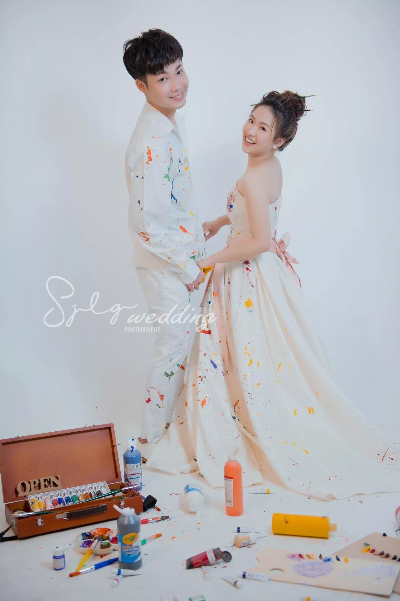 新北推薦攝影棚拍婚紗,台北巷子內攝影棚租借,視覺流感婚紗攝影棚拍特色-婚紗攝影精選作品|繽紛創意|韓式互動甜蜜