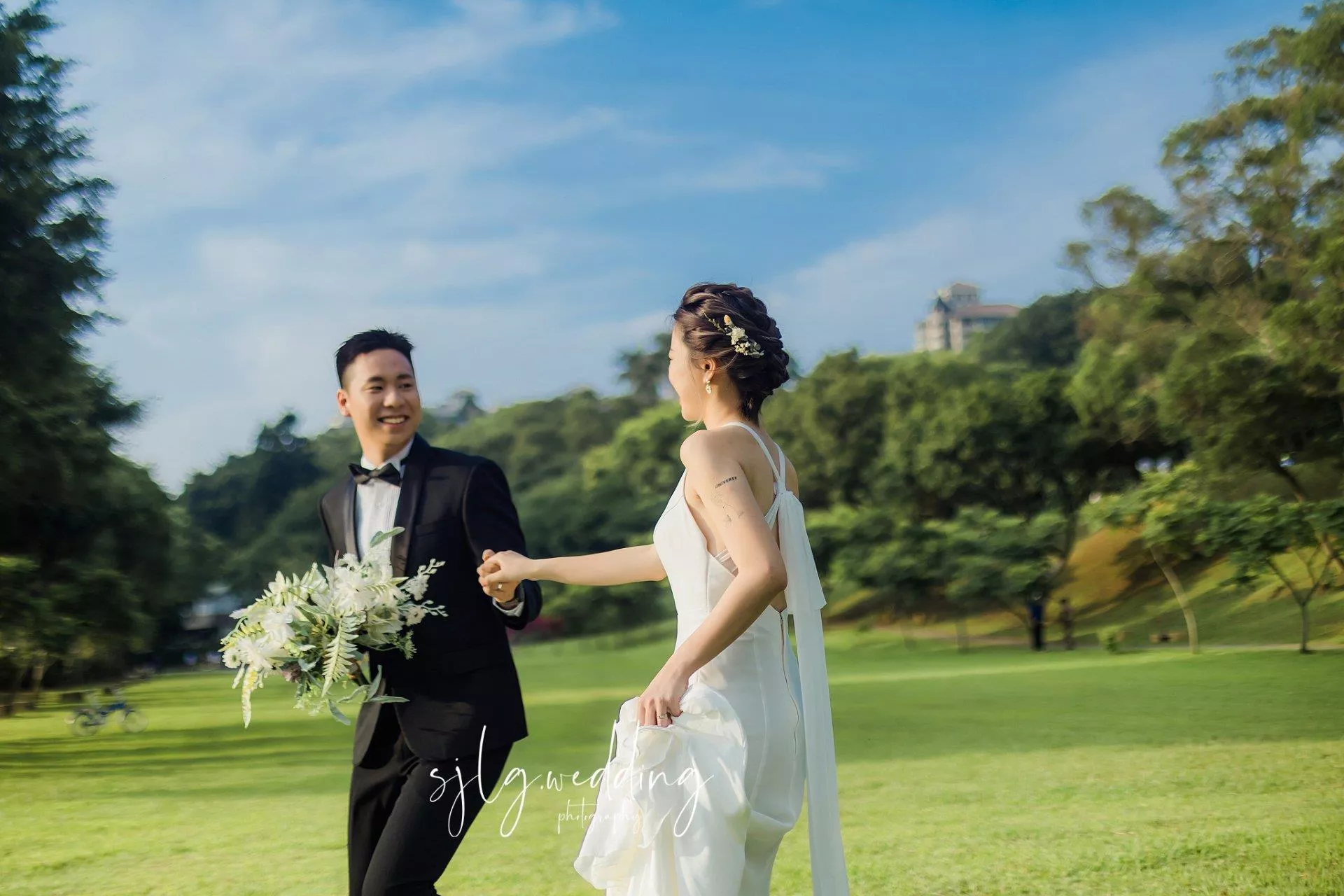 手工婚紗禮服租借,中和婚紗推薦,推薦板橋婚拍,視覺流感婚紗禮服,婚照台北推薦(4)-淡水滬尾砲台草地拍婚紗，視覺流感婚紗攝影，淡水景點推薦